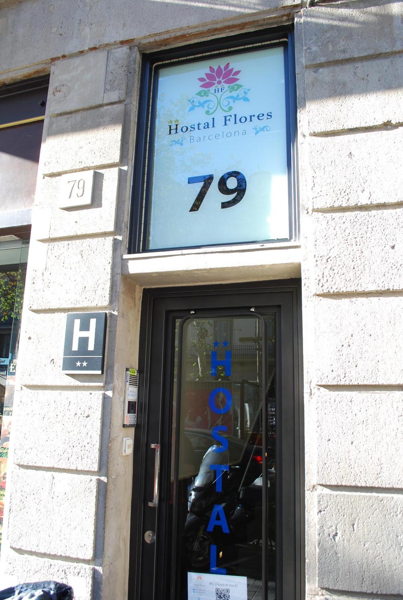 Hostal Las Flores Ramblas Barcelona Ngoại thất bức ảnh